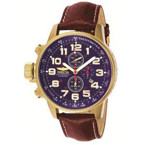 Invicta I-Force Left-handed Men's Watch - 46mm, Brown (3329)